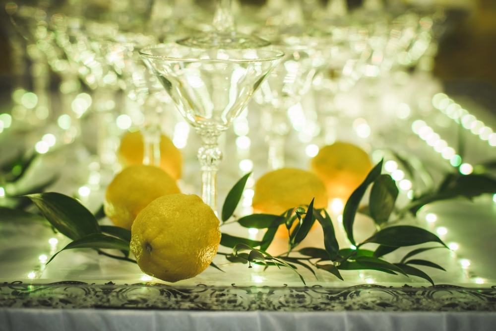 Летняя лимонная свадьба
